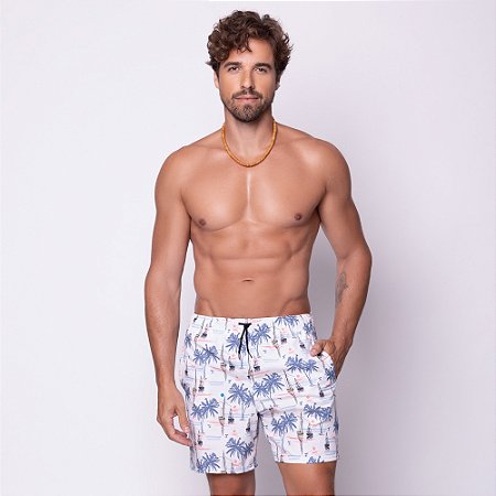 BERMUDA MASCULINA ESTAMPADA