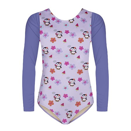 MAIÔ MANGA LONGA INFANTIL