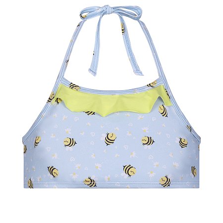 BIQUÍNI TOP FRENTE ÚNICA - INFANTIL