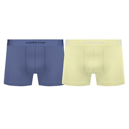 CUECA BOXER SEM COSTURA INFANTIL - KIT 2 UNIDADES