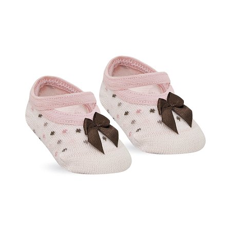 MEIA RECÉM NASCIDO - COM VIÉS E LAÇO