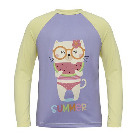 CAMISETA UV INFANTIL - MENINA