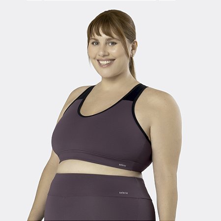TOP COM RECORTE PLUS SIZE - FITNESS
