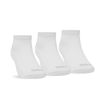 MEIA BEBE CANO CURTO 3 PARES
