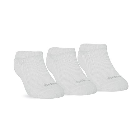 MEIA BEBE SAPATILHA KIT 3 PARES