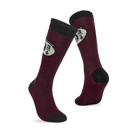 MEIA MASCULINA  CANO LONGO STREET - HARRY POTTER