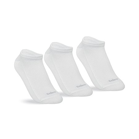 MEIA ESPORTIVA SAPATILHA  KIT 3 PARES