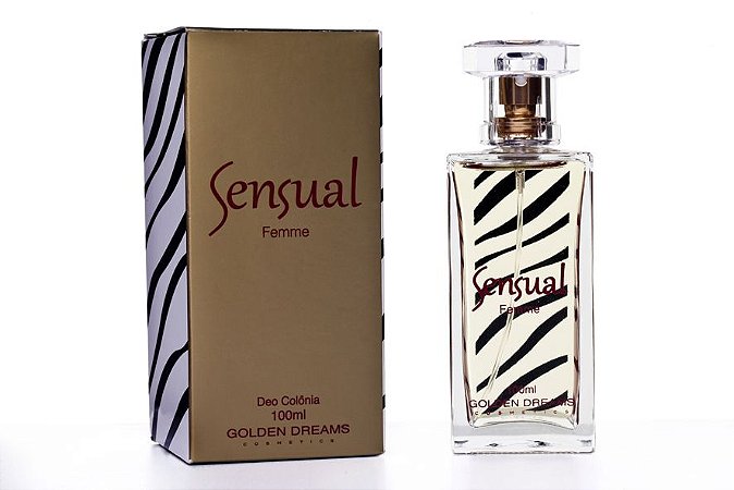 Perfume Sensual Golden Dreams Deo Colônia - 100 ml