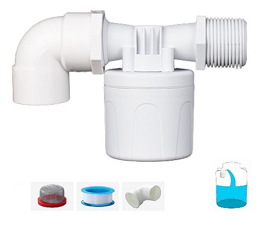Válvula Flutuação Boia Alta Vazão 3/4 Caixa D'agua