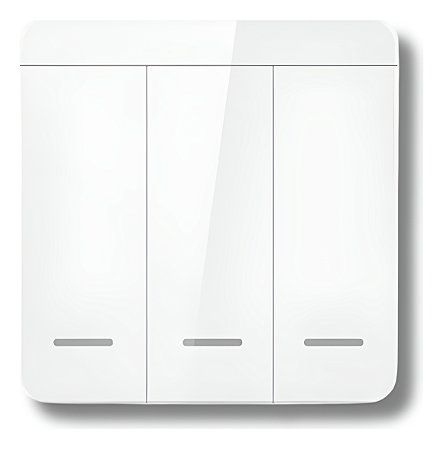 Interruptor Sem Fio 3 Tecla RF 433 mHz Para Sonoff RF 433 mHz