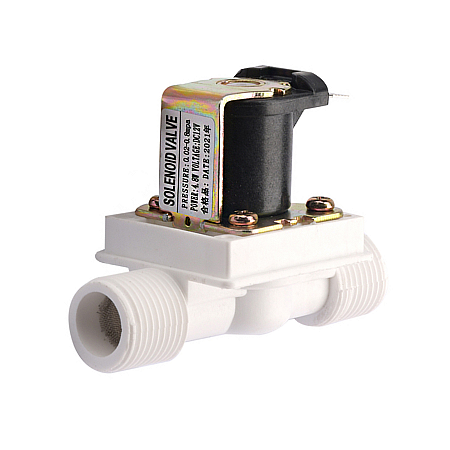 Vávula Vazão Solenoide Irrigação Rosca 1/2" Pol 110v Registro Normal Fechado