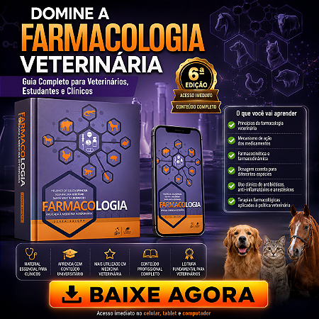 **Ebook Farmacologia Aplicada à Medicina Veterinária | 7ª Edição | Spinosa, Górniak & Bernardi | PDF Digital