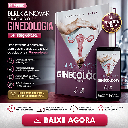 Berek & Novak – Tratado de Ginecologia | 16ª Edição 2021 | E-book Digital