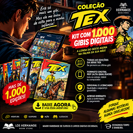 Coleção Tex Willer Digital | +1000 Gibis e HQs em PDF e CBR