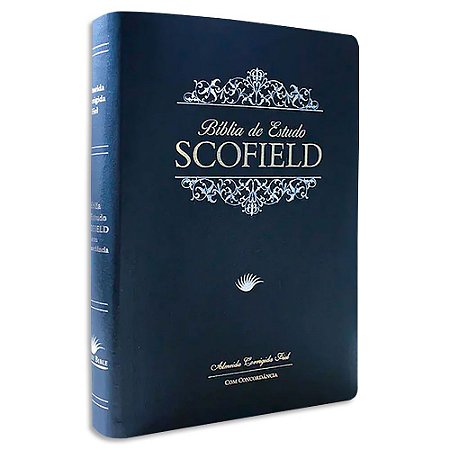 Bíblia de Estudo Scofield ACF Grande Azul