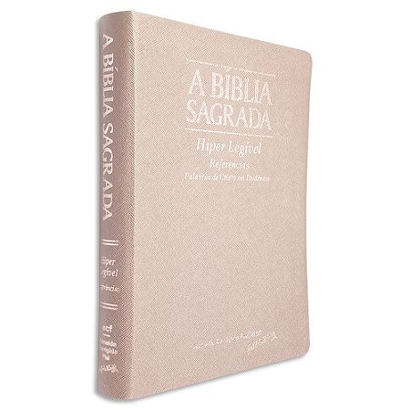 Bíblia ACF Letra ExtraGigante com Índice Rosa