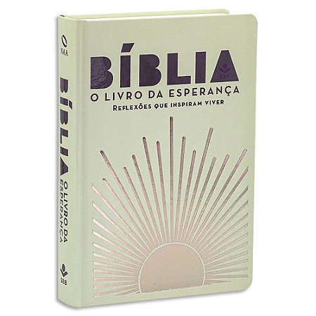 Bíblia O Livro da Esperança Capa Branca