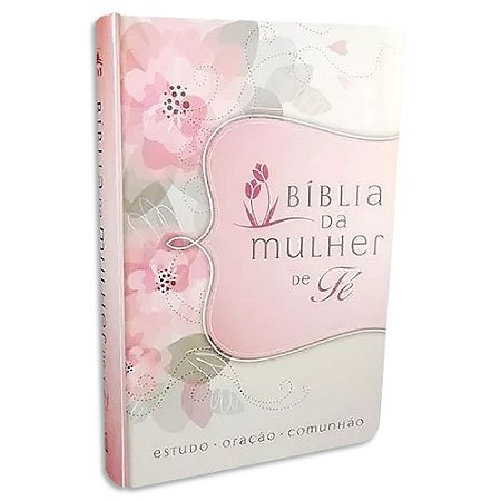 Bíblia da Mulher de Fé NVI 2ª Ed Flores