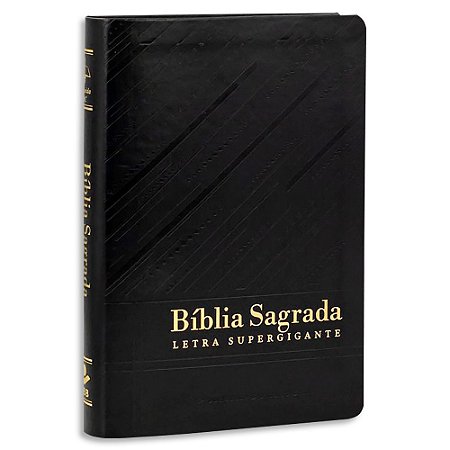 Bíblia Sagrada ARC capa Preta Letra SuperGigante