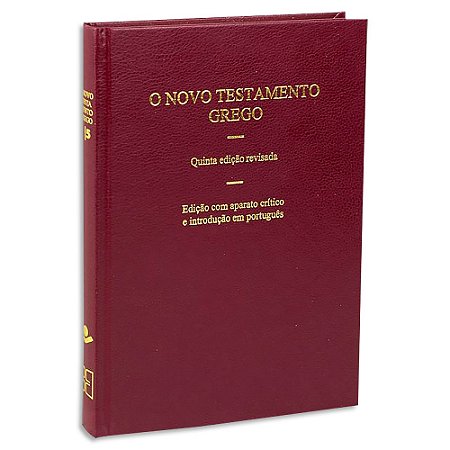 O Novo Testamento Grego 5ª edição revisada