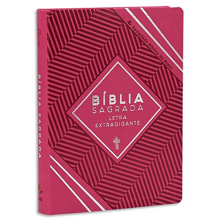 Bíblia Sagrada NTLH Letra ExtraGigante capa Pink