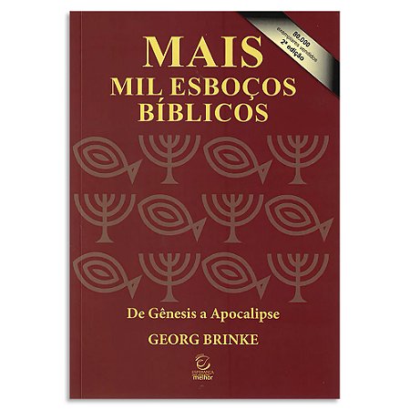 Mais de Mil Esboços Bíblicos de Georg Brinke