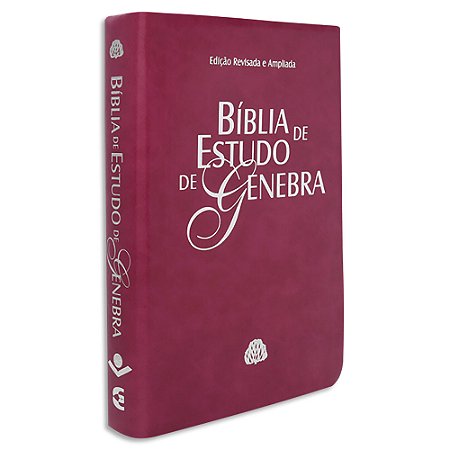 Bíblia de Estudo de Genebra RA capa Pink