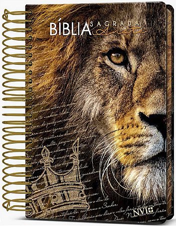 Bíblia Anote NVI capa Leão de Judá