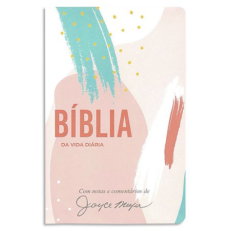 Bíblia da Joyce Meyer NVI capa Abstrata Flexível
