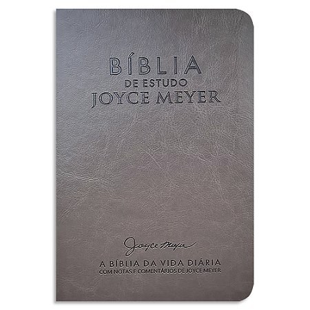 Bíblia Sagrada Joyce Meyer Marrom Claro