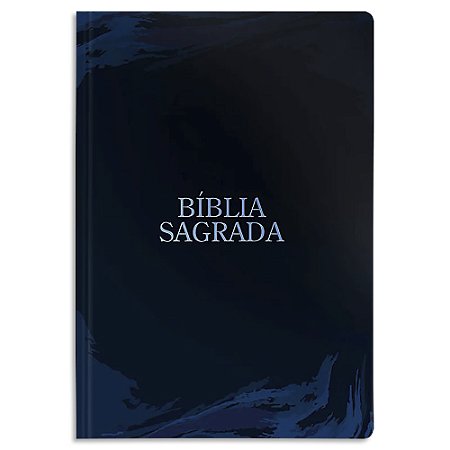 Bíblia Almeida Corrigida Fiel capa Azul Escuro