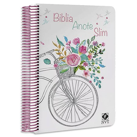 Bíblia Anote NVT Slim capa Bike
