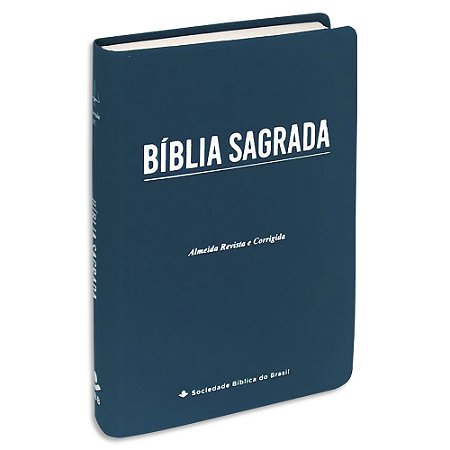 Bíblia Letra Gigante ARC capa Azul