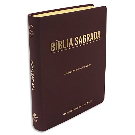 Bíblia ARA Letra Gigante capa Vinho