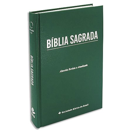 Bíblia ARA Letra Grande Capa Dura Verde