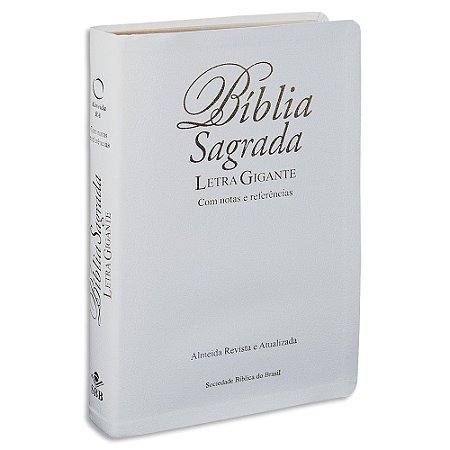 Bíblia Branca Letras Gigantes RA