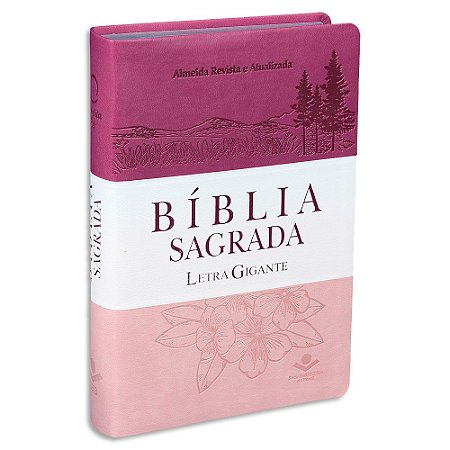 Bíblia Feminina Letra Gigante RA capa Tritone Pink