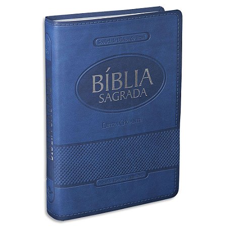 Bíblia Letra Gigante RA capa Azul