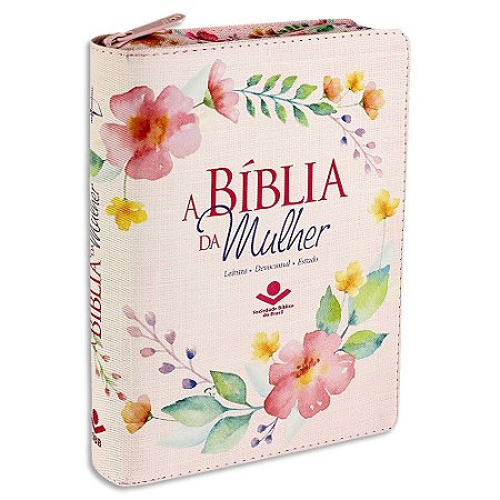 A Bíblia da Mulher com Zíper RC capa Florida