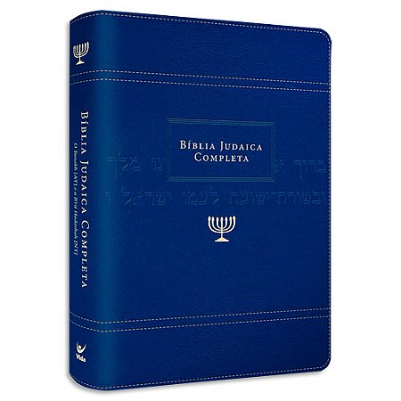Bíblia Judaica Completa capa Azul