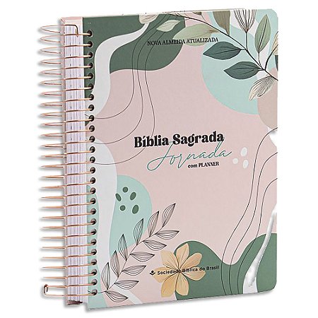 Bíblia Jornada com Planner Letra Maior capa Ilustrada
