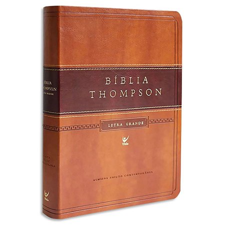 Bíblia Thompson Letra Grande Marrom