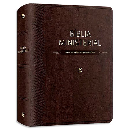 Bíblia Ministerial NVI capa Marrom