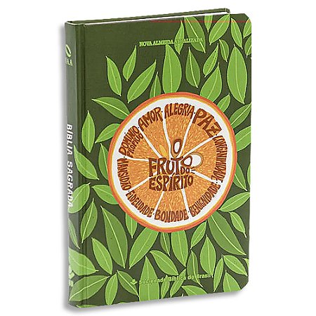 Bíblia NAA Fruto do Espírito Capa Dura Verde Letra Regular
