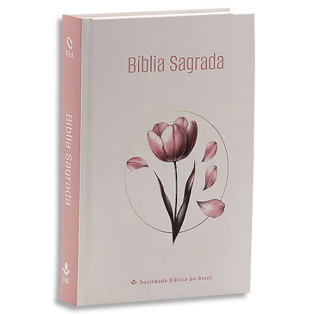 Bíblia Sagrada Semear NAA Letra Regular Capa Dura Tulipa