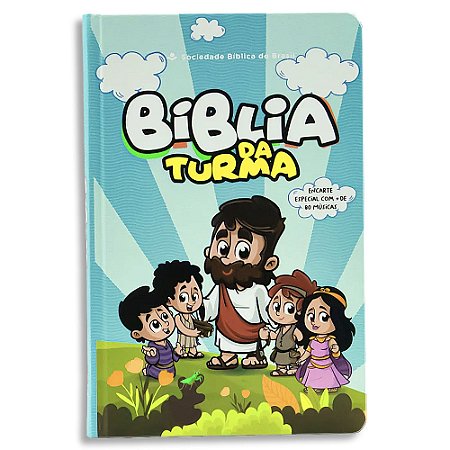 Bíblia da Turma Capa Dura NTLH Letras MAIUSCULAS