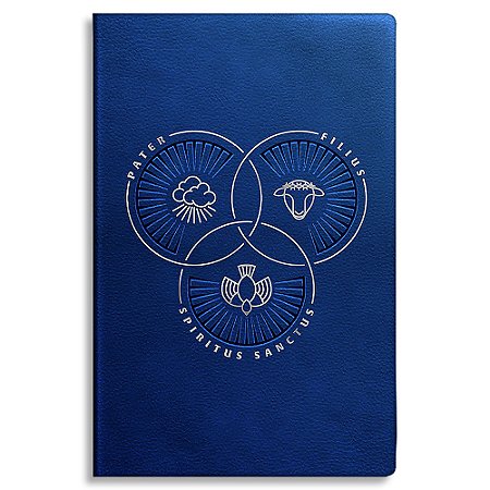 Bíblia Trindade ARA Letra Grande capa Azul