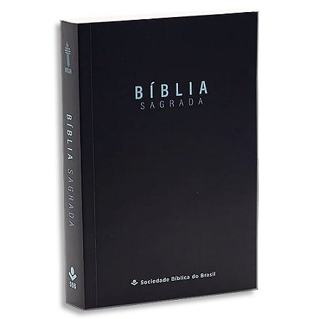 Bíblia Sagrada Semear NTLH Letra Média capa Brochura Preta