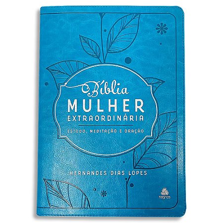 Bíblia Mulher Extraordinária | King James | HDL | Turquesa