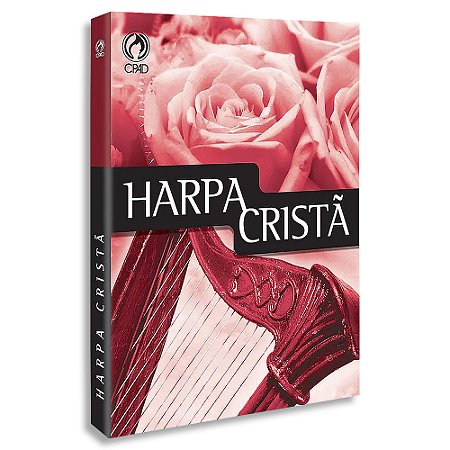 Harpa Cristã Letra Grande Capa Rosas
